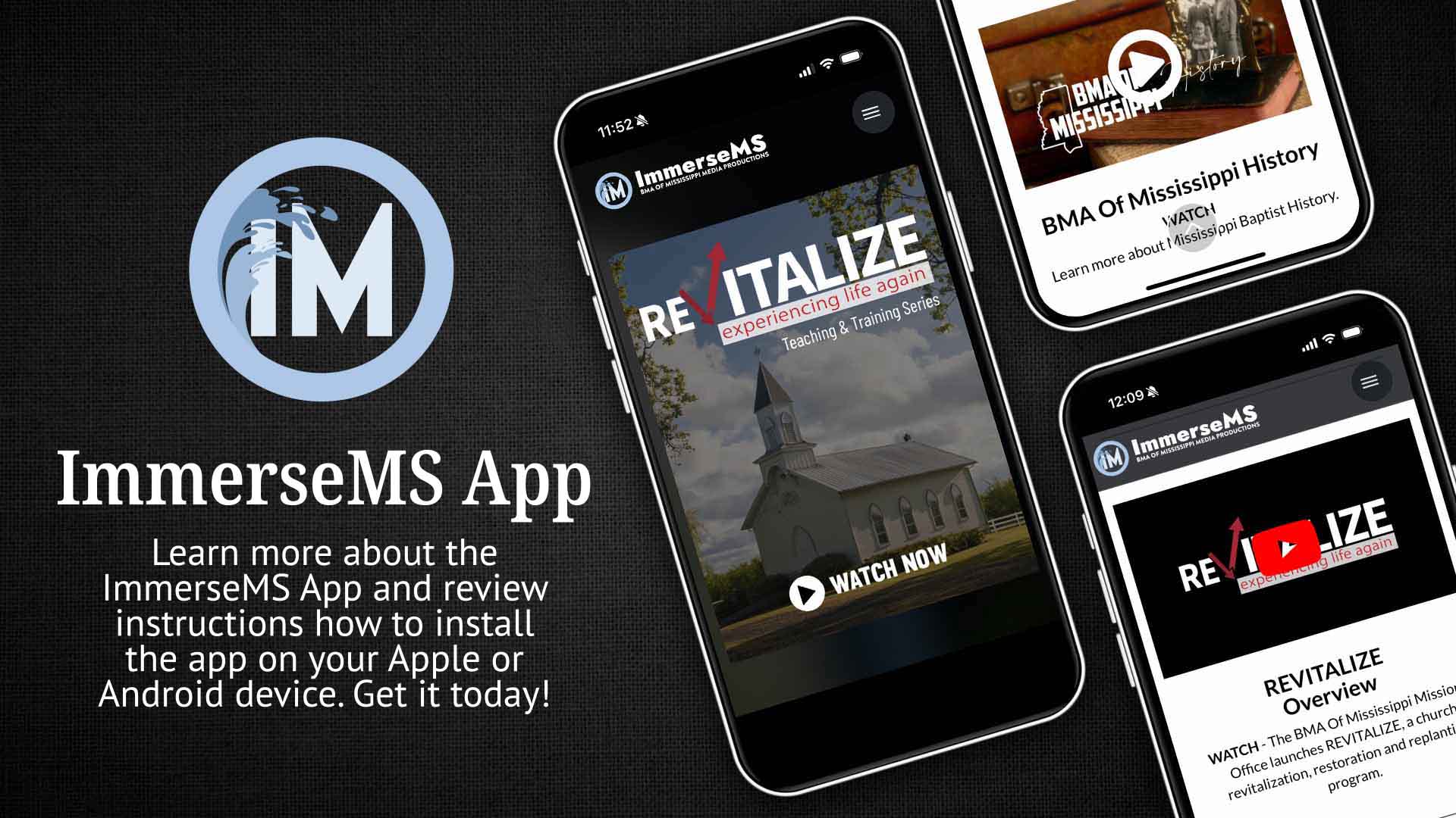ImmerseMS App
